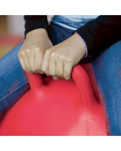 Ballon sauteur xxl rouge ludi