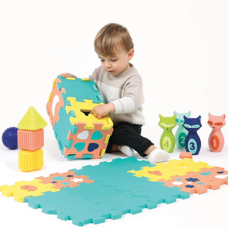 Coffret D'activite Tapis Quille Et Formes Ludi %shop-name% %brand% %category%