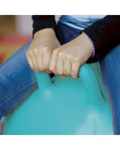 Pelota saltarina XXL azul para niños Ludi