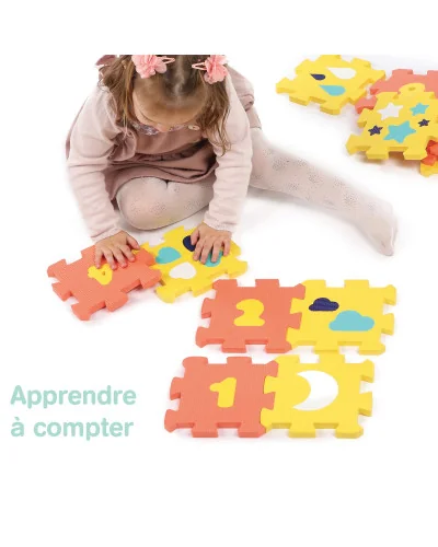 Coffret d’activités tapis quilles et formes Ludi