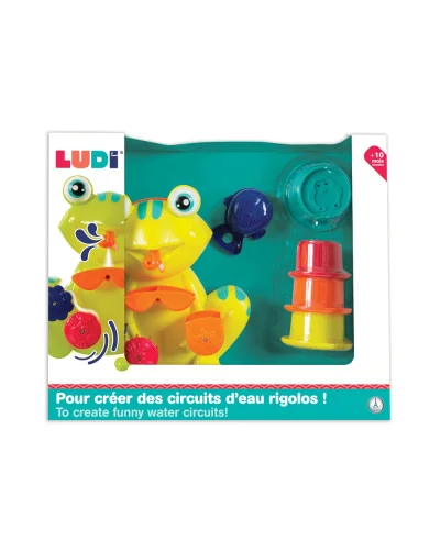 Frog bath set from 10 months Ludi