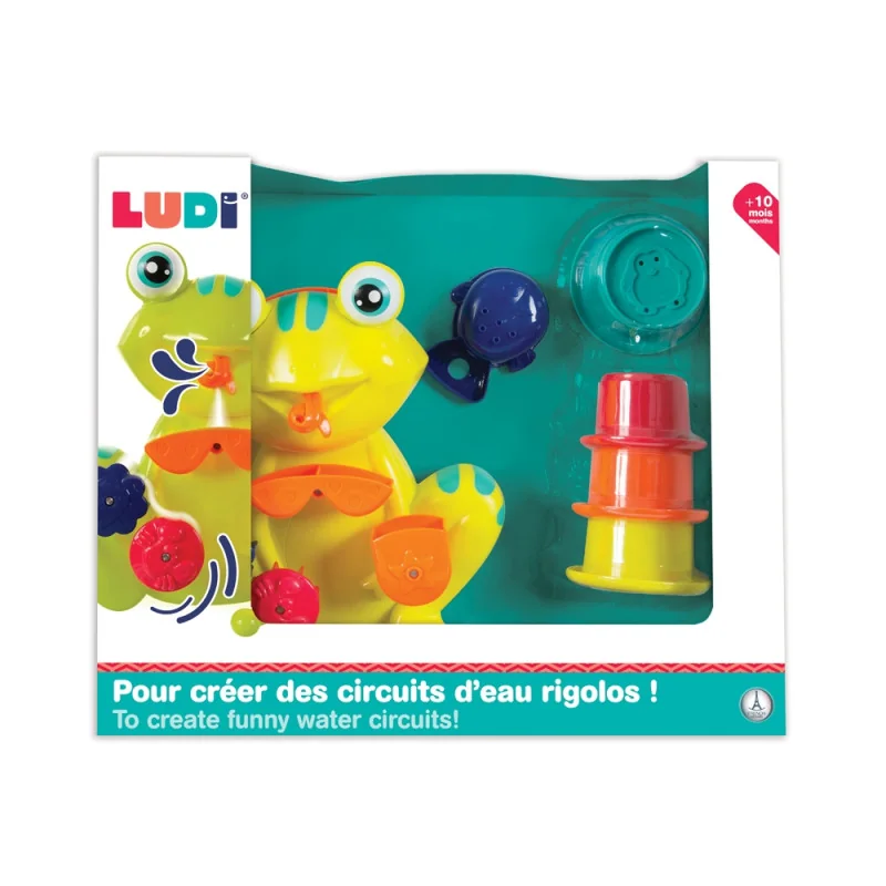 Coffret de bain grenouille dès 10 mois Ludi Coffret de bain grenouille dès 10 mois Ludi