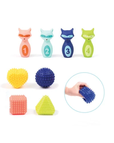 Coffret d’activités tapis quilles et formes Ludi