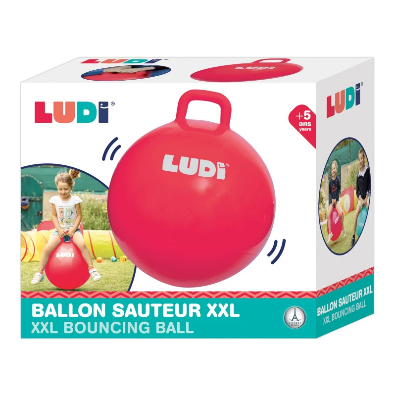 Ballon Sauteur XXL Rouge Ludi Ballon Sauteur XXL Rouge Ludi