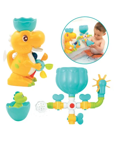 Set de baño dinosaurios desde 10 meses Ludi
