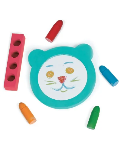 Aquacolor draw-and-wipe bath game Ludi