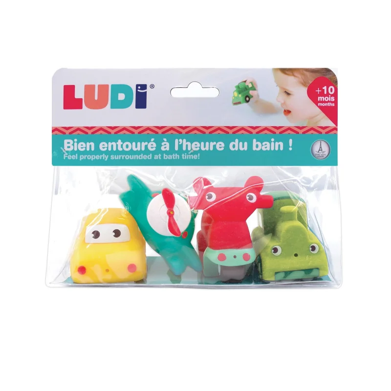 Jouet de bain Aspergeurs Transport dès 10 mois Ludi