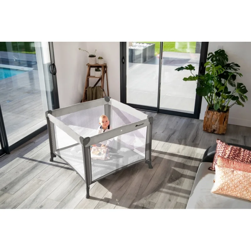 Lit Parc - Lit de Voyage Circus Warm Grey Bebe Confort Lit Parc - Lit de Voyage Circus Warm Grey Bebe Confort