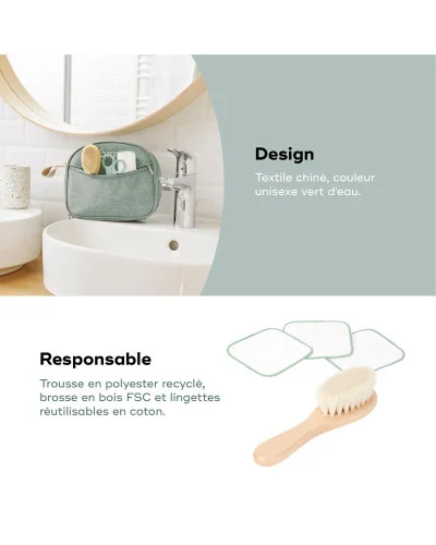Trousse de soins bébé Matcha Green Babymoov