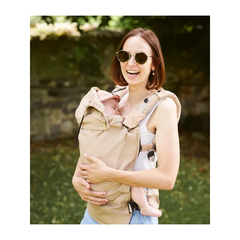 Porte bébé évolutif Moov & Boost Hazelnut Beige Babymoov - vue 2
