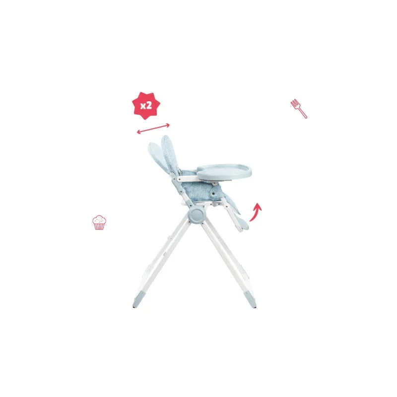 Chaise haute ultra compacte Badabulle | la maison du bebe Chaise haute ultra compacte Badabulle | la maison du bebe