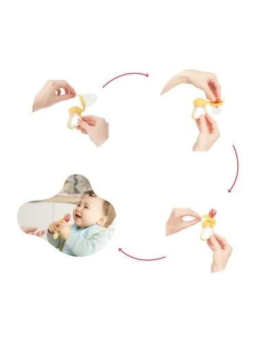 Sucette grignoteuse en silicone Badabulle