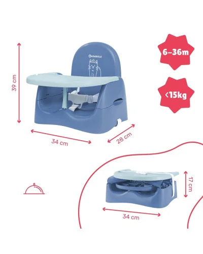 Rehausseur de chaise Booster Seat Badabulle