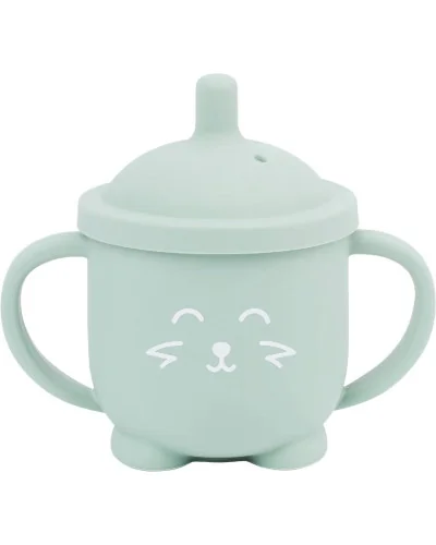Tasse à paille Isy renard en silicone