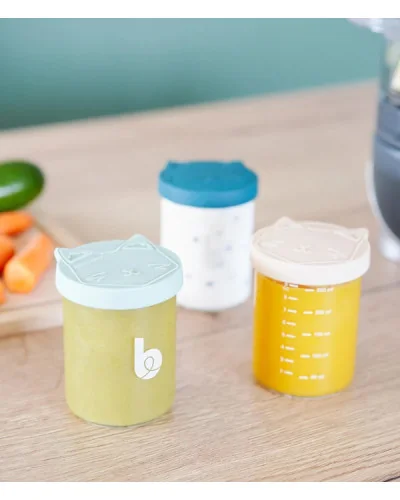 Pots de conservation en verre Isy Bowls 6 x 250 ml Babymoov