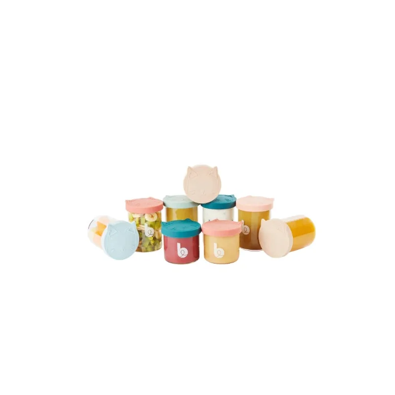 Pots de Conservation en verre ISY BOWLS (6x250 + 3x120ml) BABYMOOV | la maison du bebe