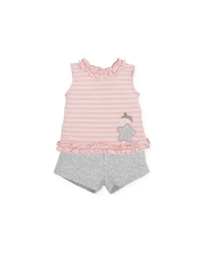 Caballito de Mar girls' sleeveless 2-piece set Tutto Piccolo