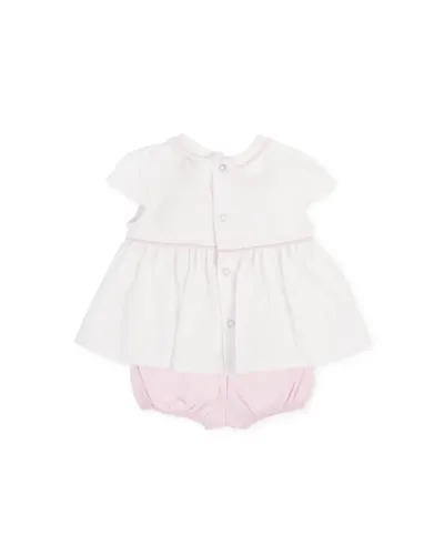 Campanilla girls' short-sleeved 2-piece set pink Tutto Piccolo
