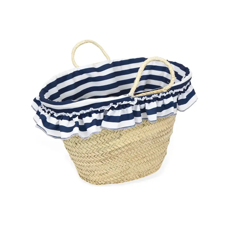 Sac de plage en raphia Verano Azul Tutto Piccolo