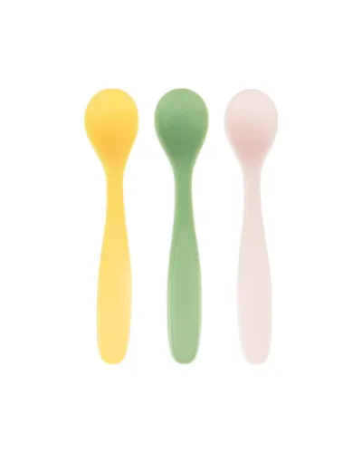 Cuillères souples, lot de 3, sans BPA, Badabulle