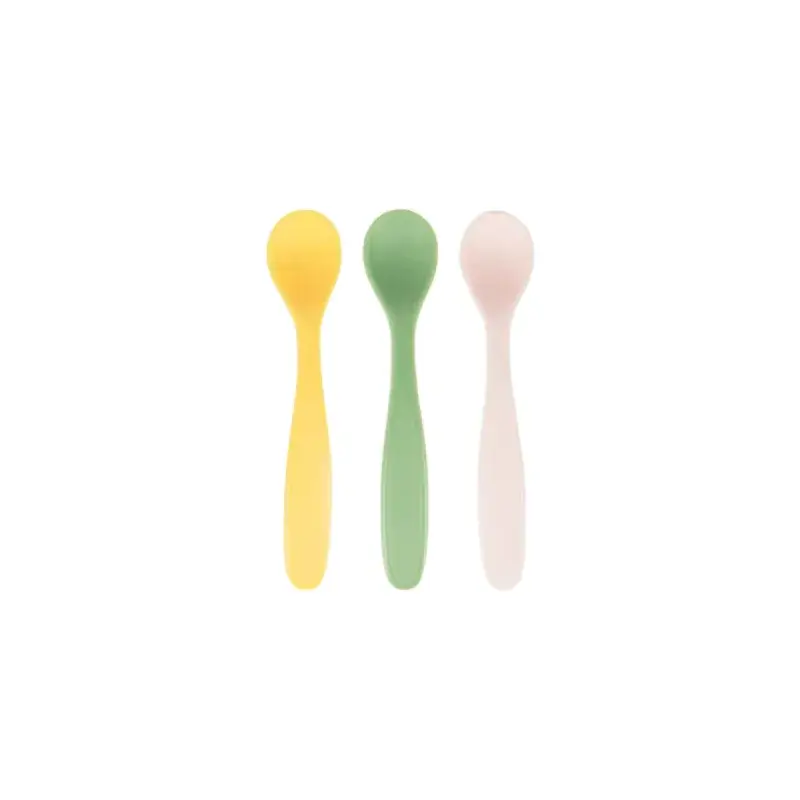 Cuillères souples, lot de 3, sans BPA, Badabulle