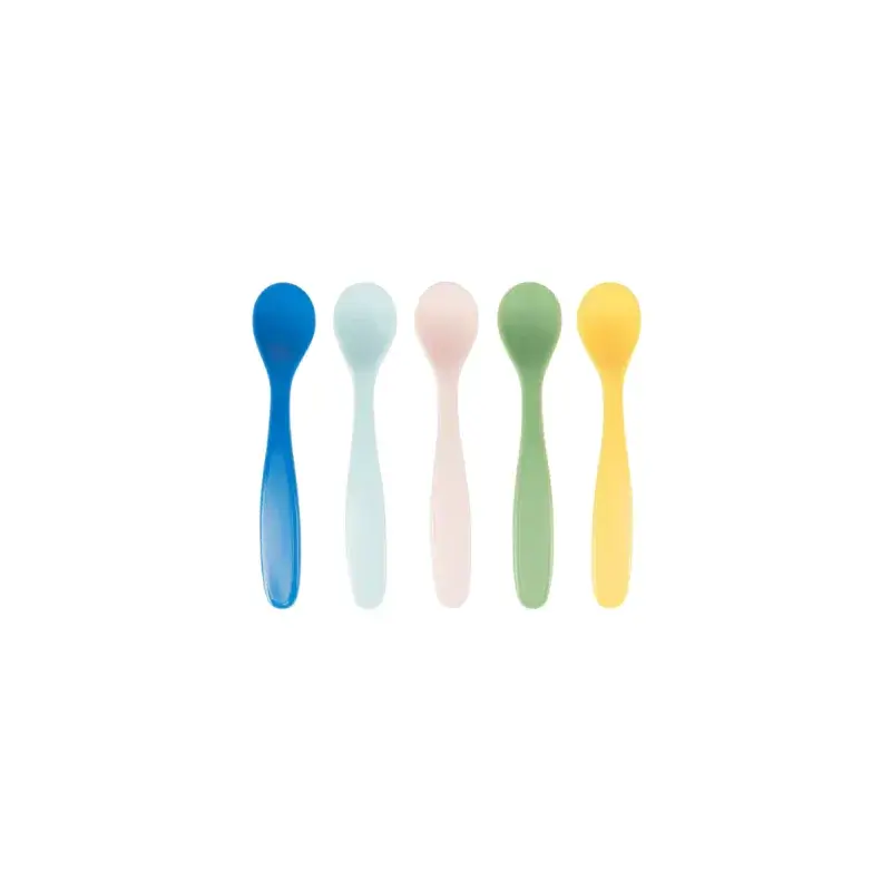 Cucharas blandas pack de 5 desde 4 meses Badabulle