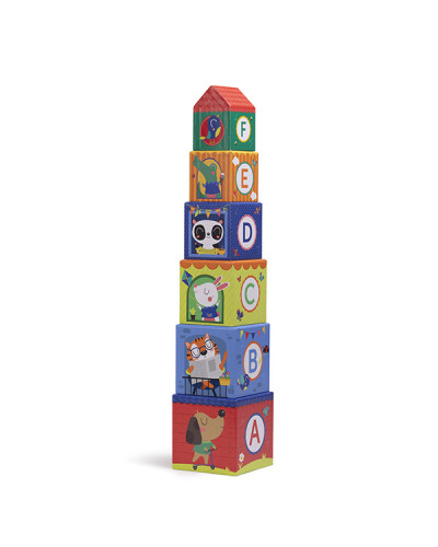 CIRCUS stacking pyramid Eurekakids