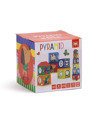 CIRCUS stacking pyramid Eurekakids