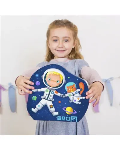 Puzle evolutivo 4 en 1 Astronaute desde 3 años Eurekakids