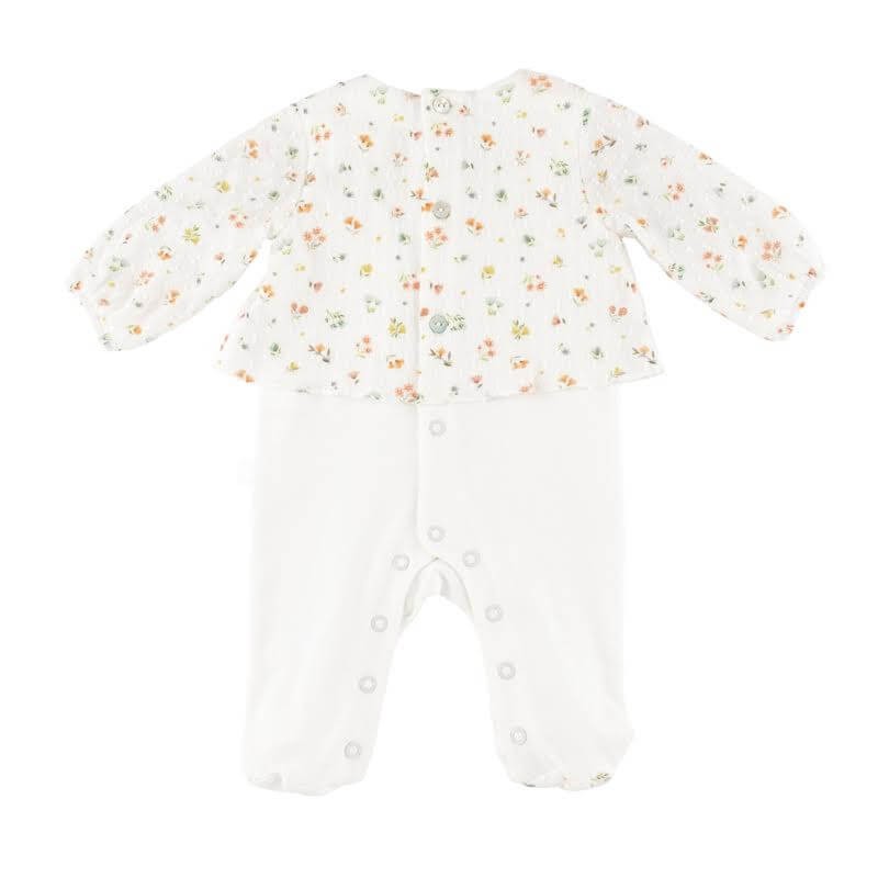 Grenouillere en coton Essentials 02 210 1M 2022 C Hiver Pureté du bébé
