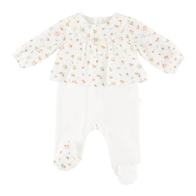 Pelele de algodón Essentials 3 meses beige Pureté du bébé