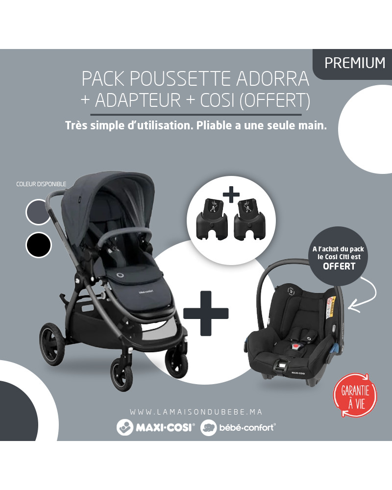 Poussette duo clearance bebe