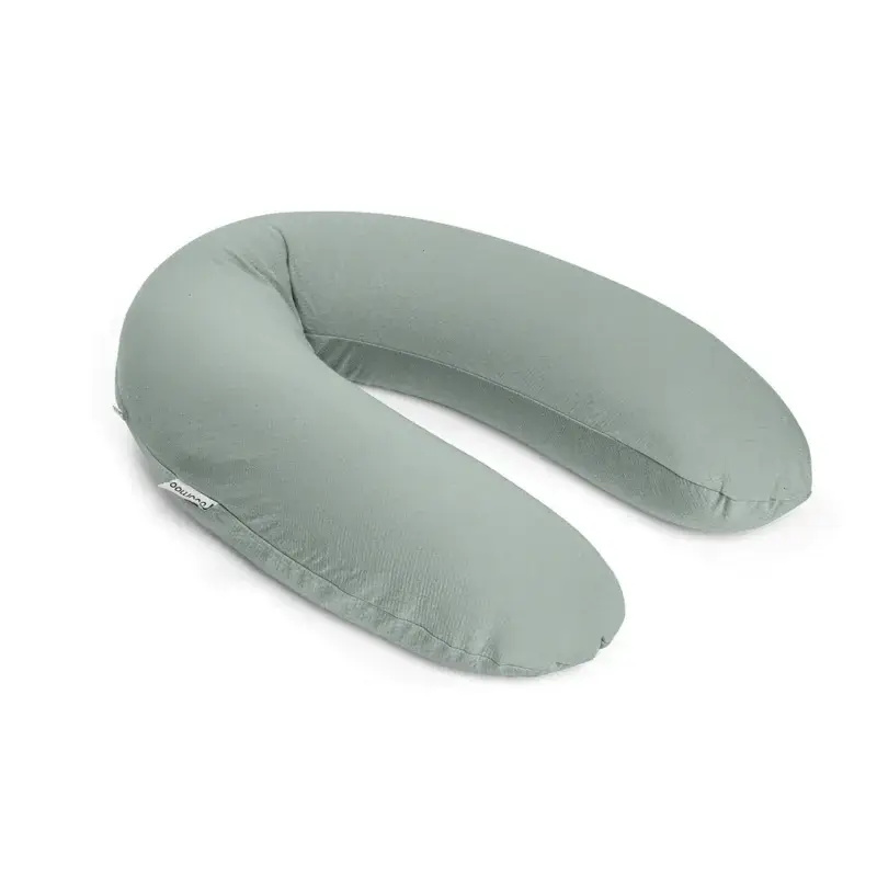 Buddy nursing and pregnancy pillow Tetra Jersey Green Doomoo