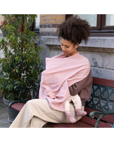 Tablier d' Allaitement Mom ' N Play Tetra Pink Doomoo