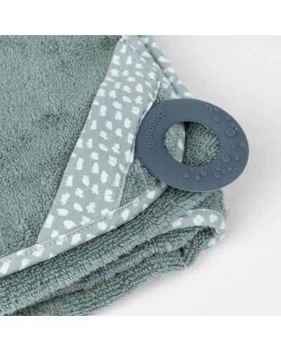 Cape de bain XL Dry’n Play Tetra Jersey Green Doomoo