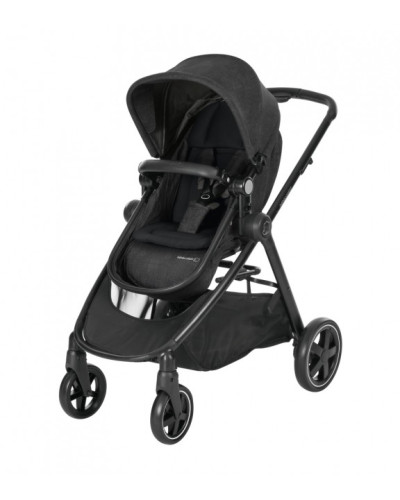 Pack poussette duo ZELIA + siège auto CITI black graphite Maxi cosi Bebe Confort