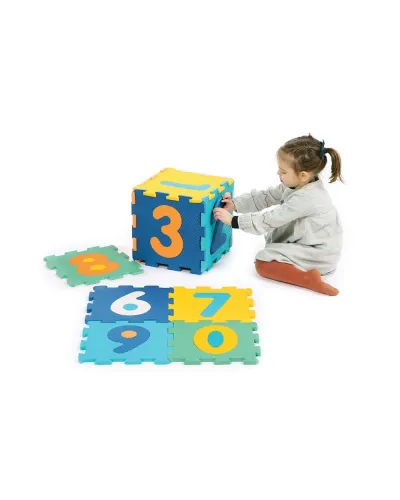 Alfombra de juego losetas números Ludi