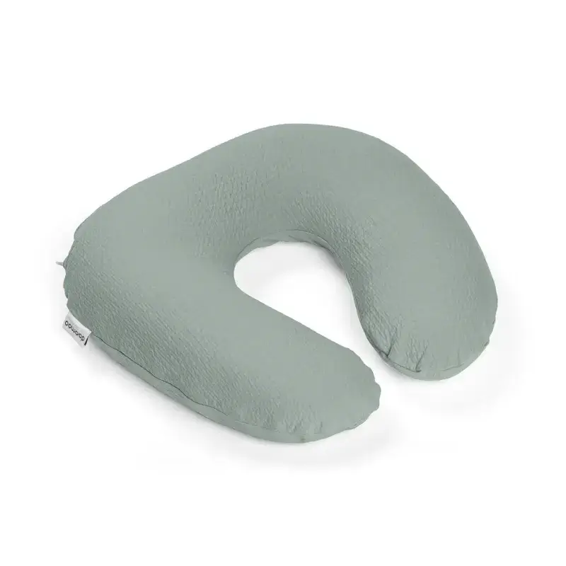 Coussin d’allaitement et maternité Softy Tetra Jersey Green Doomoo