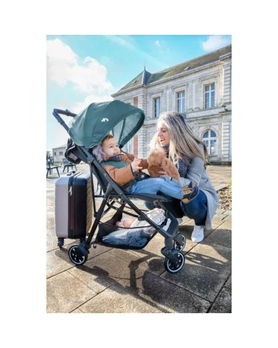 Poussette compacte teeny 3D gray mist bebe confort | la maison du bebe