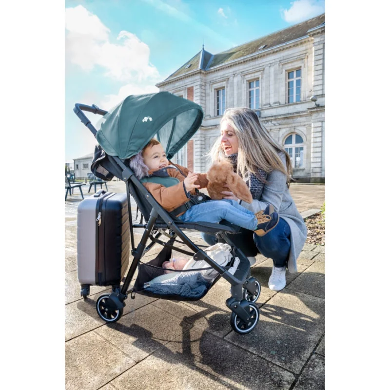 Poussette compacte teeny 3D gray mist bebe confort | la maison du bebe