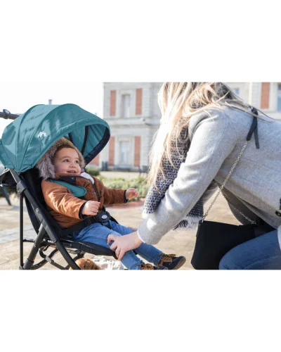 Poussette compacte teeny 3D gray mist bebe confort | la maison du bebe