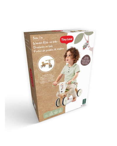 Porteur tricycle en bois Tiny Trike Boho Chic Tiny Love