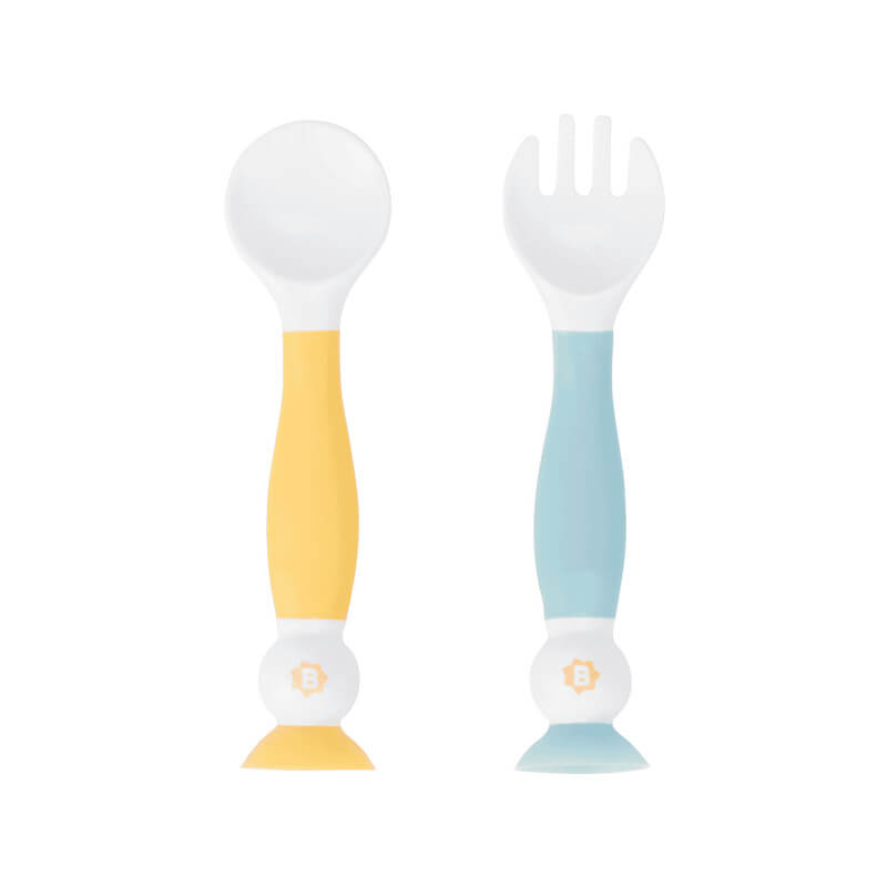 Couverts d’apprentissage flexibles Badabulle
