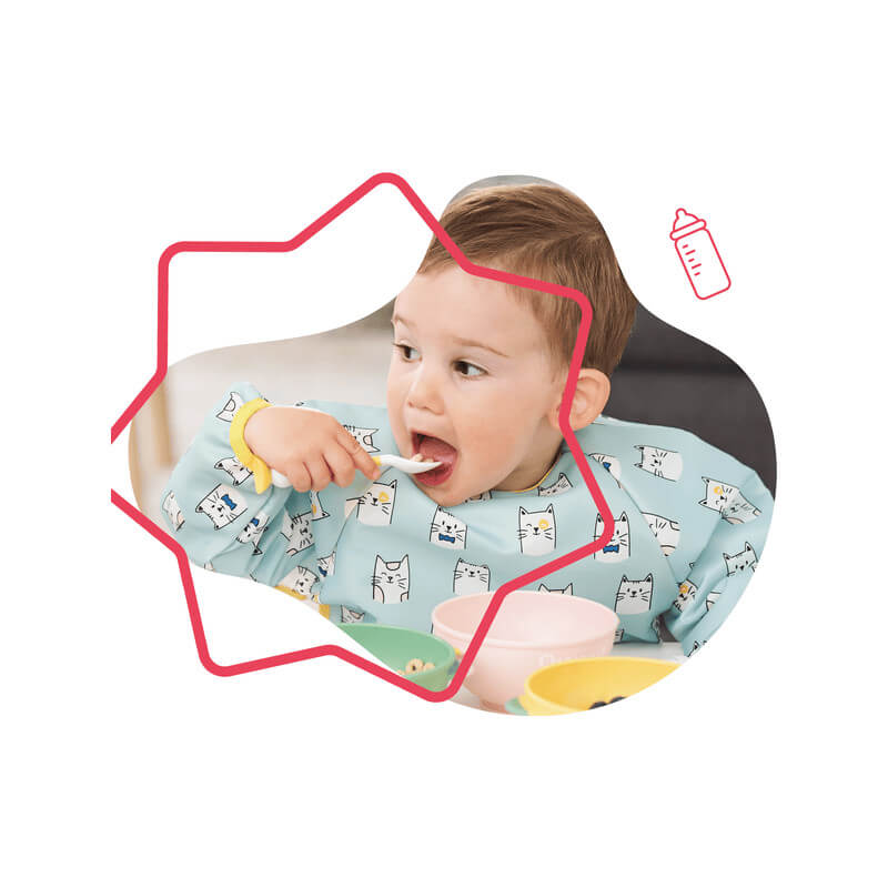 Couverts d'apprentissage flexibles Badabulle | la maison du bebe