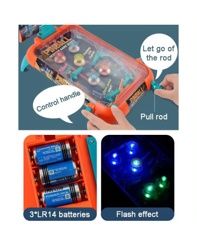 Mini pinball machine with score counter from 4 years