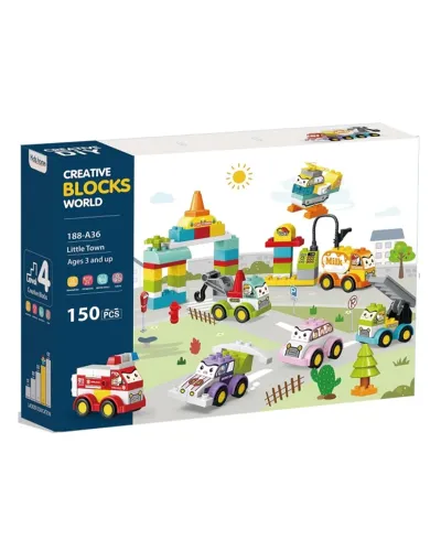 Petite ville Little Town construction set 150 pcs Creative Blocks