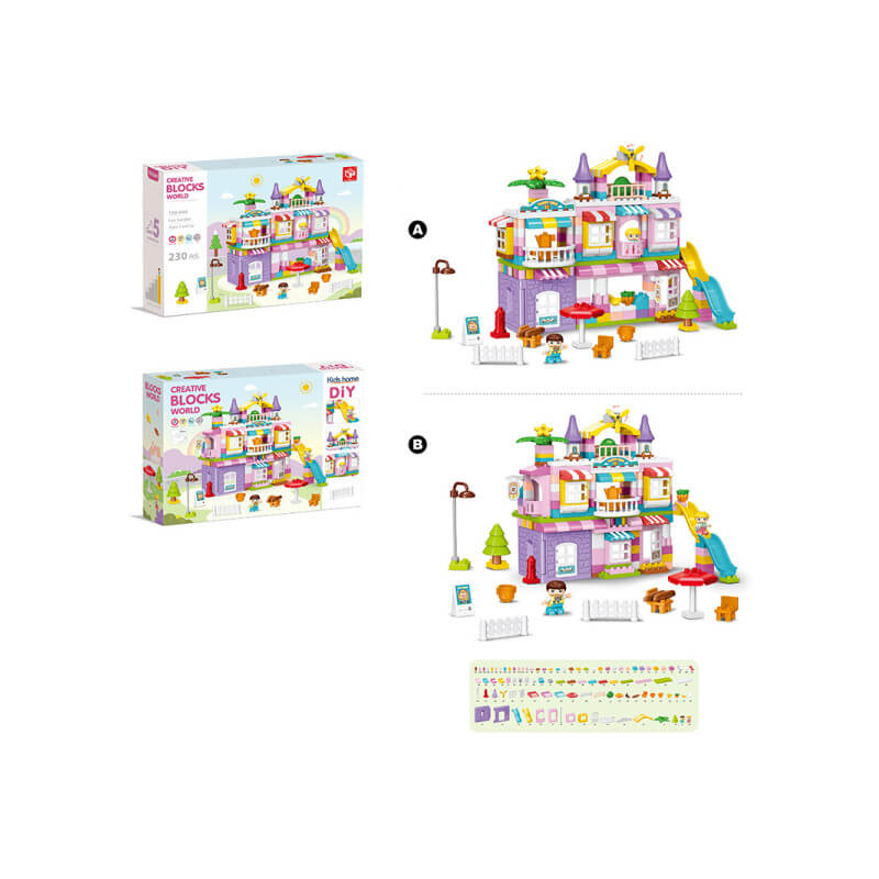 Block Creative Rose Fun Garden 230 pcs (3 ans et plus)