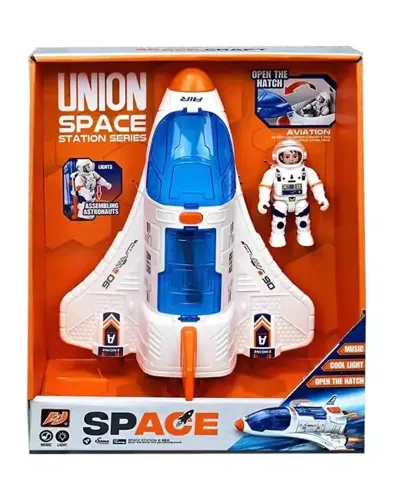 Nave espacial con sonido y luz (desde 3 años)