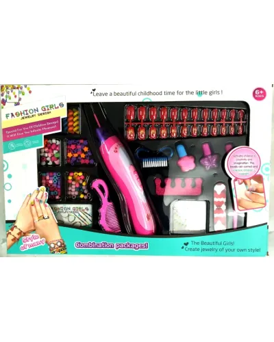 Kit creativo para hacer pulseras de cuentas