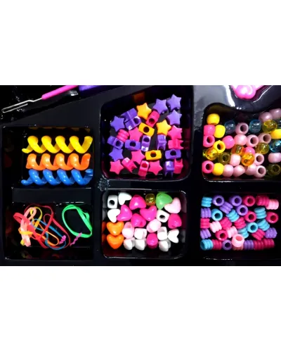 Creative kit for making beaded bracelets